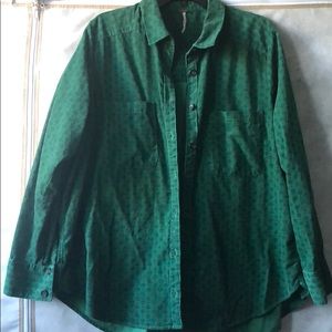 AUTHENTIC FREE PEOPLE OVERSIZED SHIRT!